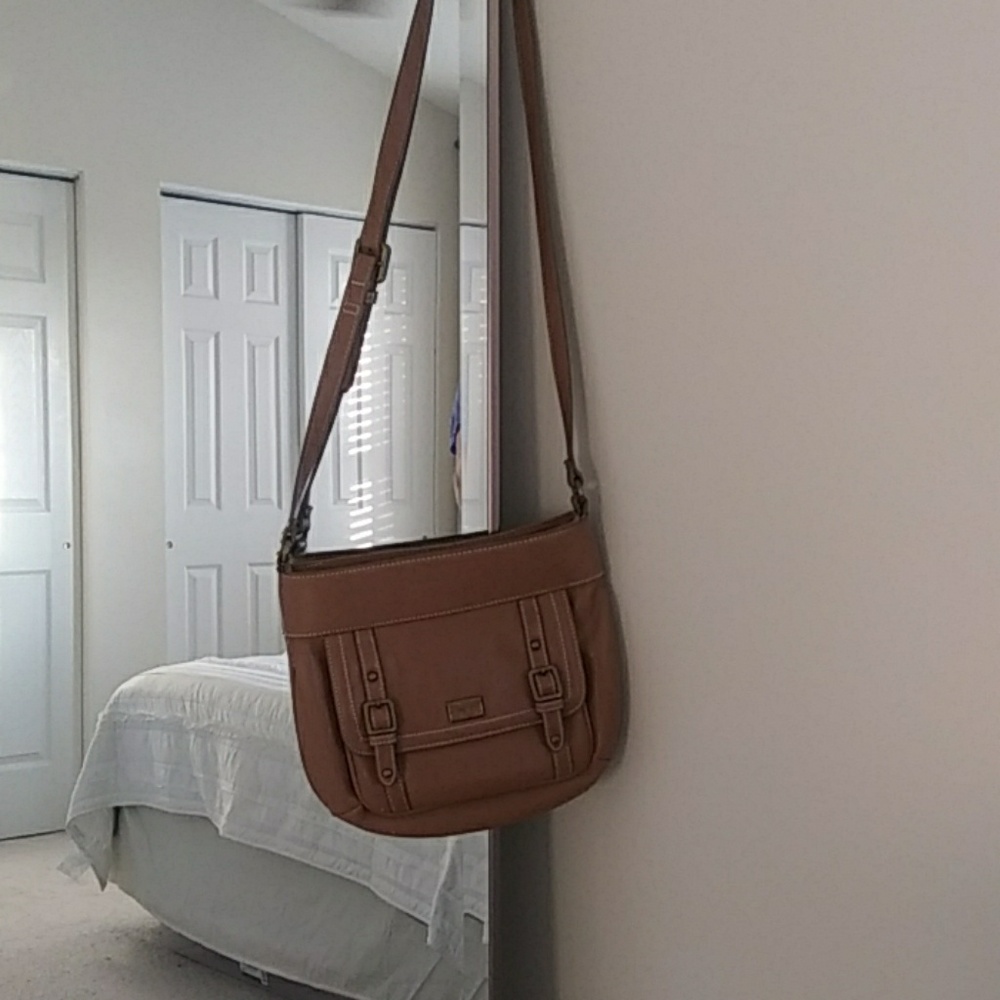 Nine West Cognac Crossbody
